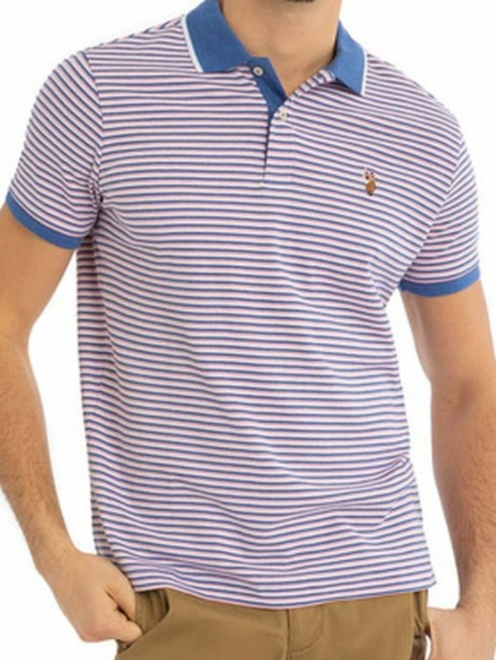 U.S. Polo Assn. Men's Striped Polo